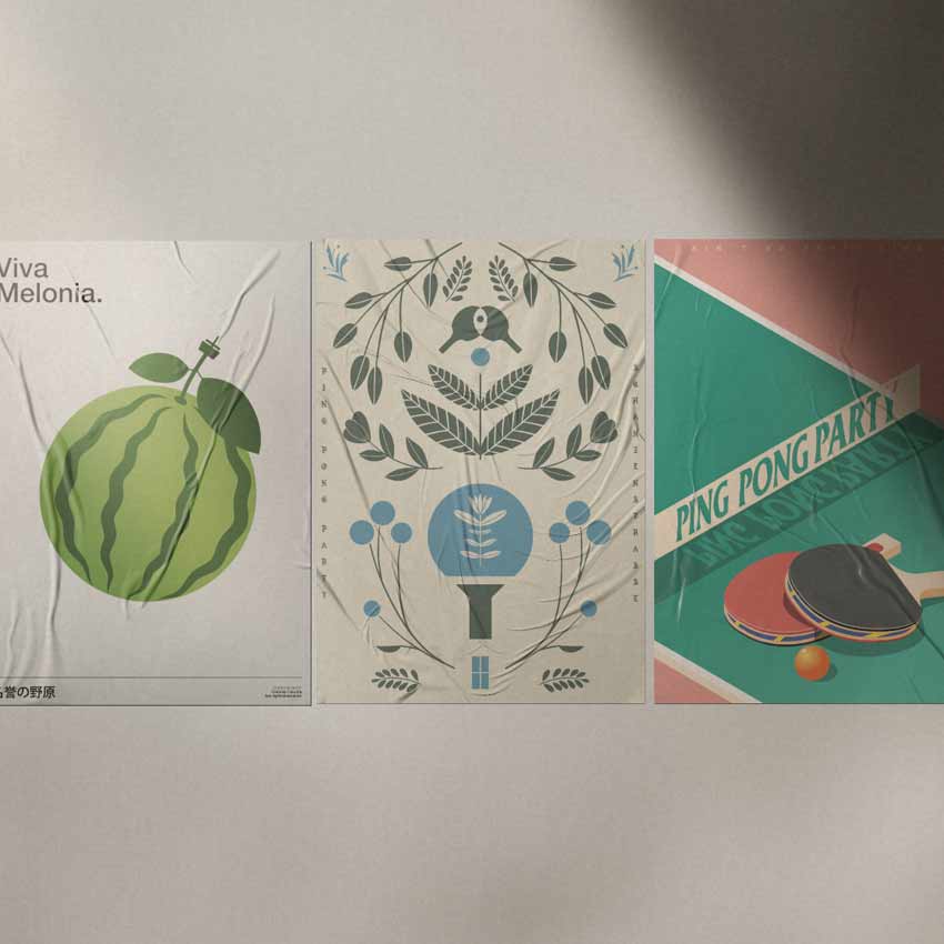 Neue Poster braucht die Wand!