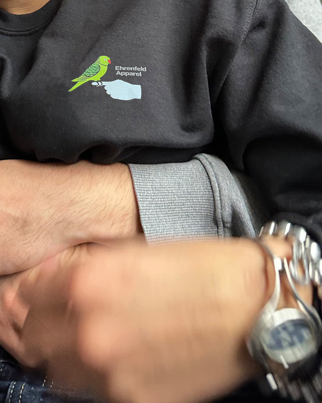 Halsbandsittich Sweater