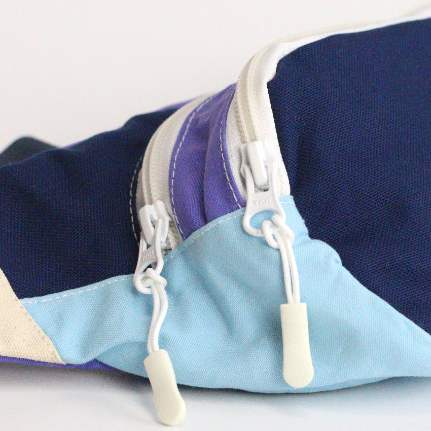 Canvas Fanny Pack Blau