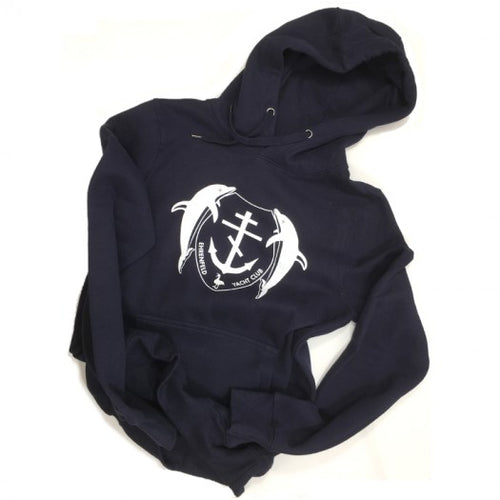 Hoodie von Ehrenfeld Apparel mit Veedel Aufdruck Yacht Club Ehrenfeld