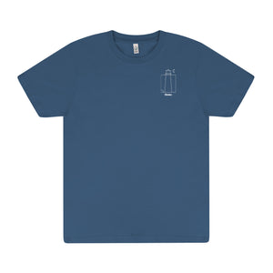 Home. Leuchtturm-Shirt