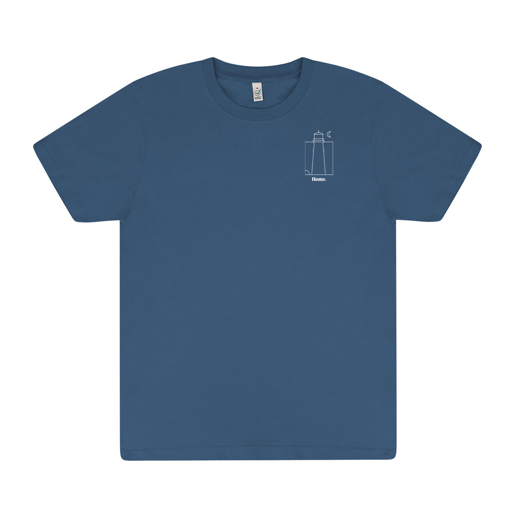 Home. Leuchtturm-Shirt