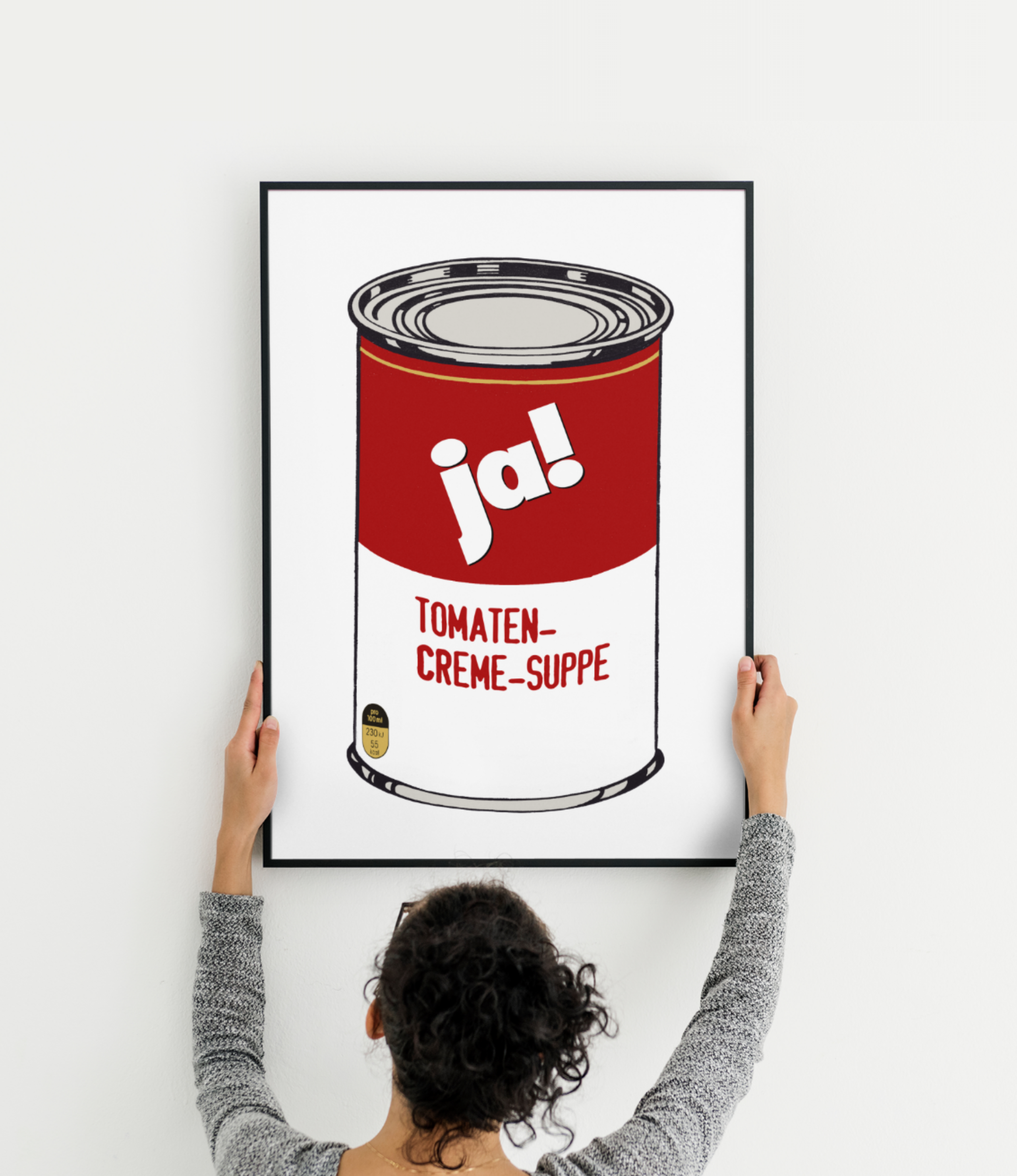 Offset-Print Tomaten-Creme-Suppe