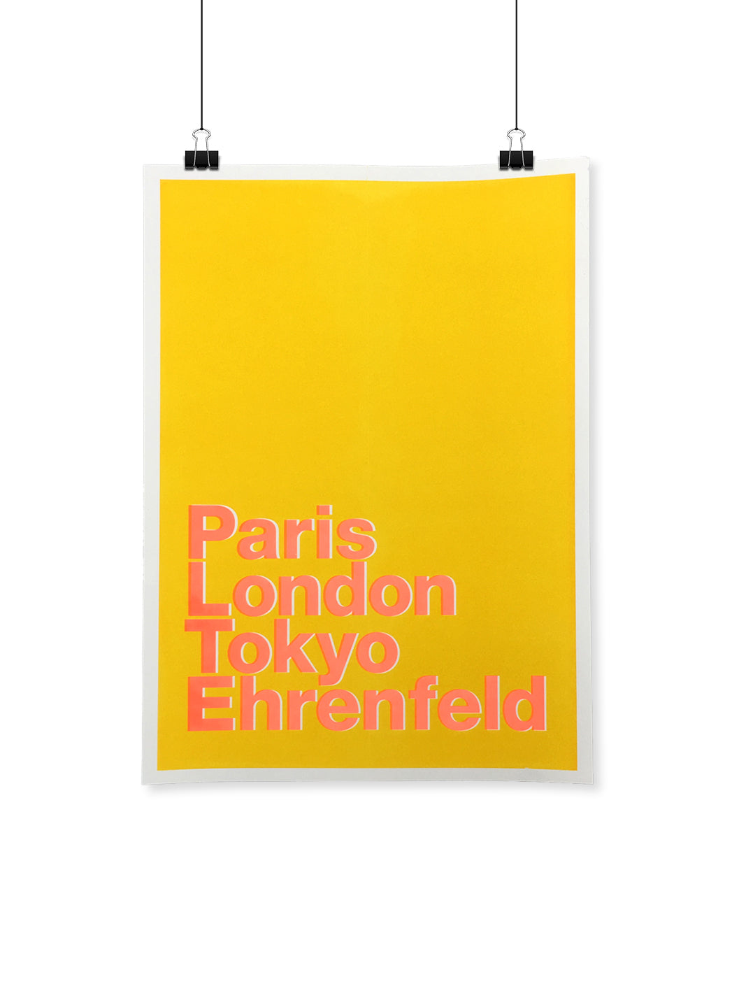 Risographie Paris London Tokyo Ehrenfeld