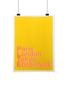 Risographie Paris London Tokyo Ehrenfeld