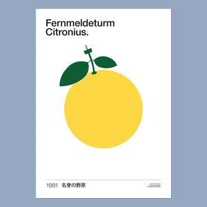 Fernmeldeturm Citronius Poster