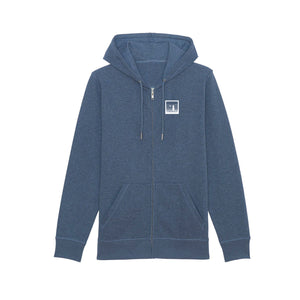 Zipper Leuchtturm Heather Blue